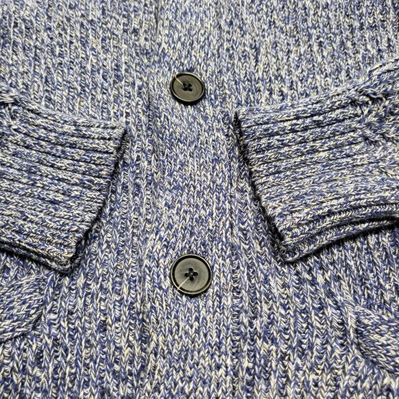 H&M Mens Cardigan Sweater XL Button Up Long Sleeve Pockets Heavyweight Cozy - Picture 6 of 13